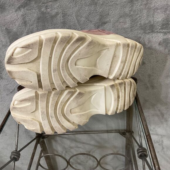 90’s Y2K style Madden Girl Bounce Platform Shoes 8.5 Pink Faux Suede * - Picture 8 of 12